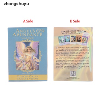 (hotsale) angels of abundance oracle cards tarot card party profecía juego de mesa {bigsale}