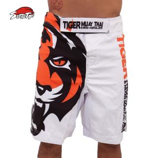Boxeo hombres boxeador pantalones cortos sueltos Muay Thai boxeo pantalones cortos Muay Thai ropa Mma corto