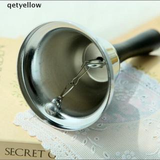 qetyellow - campana de té clásica, escuela o acero, campana de mano, ritmo, banda co