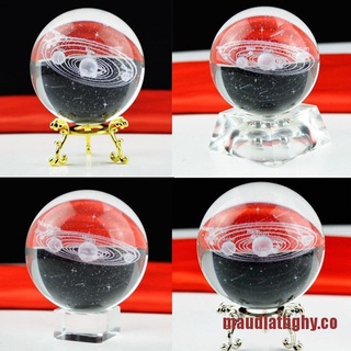 BGHY sistema Solar miniaturas figuras 3D planetas modelo esfera Feng Shui bola de cristal