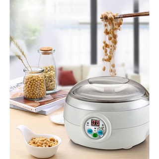 Eléctrico automático fabricante de yogur arroz vino Natto cocina recipiente 1.5L