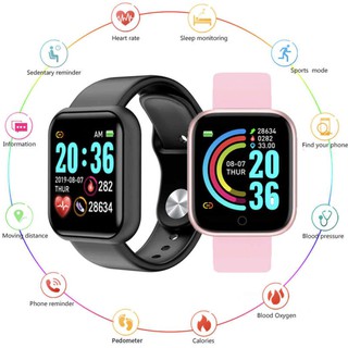 (Enviado en 24 horas)(versión nueva fitpro 1.44 Inch) Original Y68/D20/GM20/reloj inteligente fitness Y68 a prueba De agua con Rastreador De ritmo cardíaco Para Ios/Android