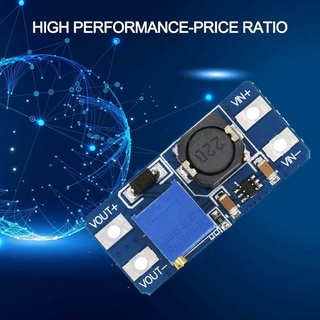 1pc Mt3608 Dc-Dc 2A intensificar el amplificador de potencia módulo 2V-24V Boost convertidor X6W8 (5)