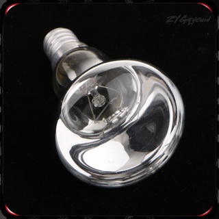 2x r50 ses e14 reflector transparente foco lámpara bombilla pequeño tornillo 40w (9)