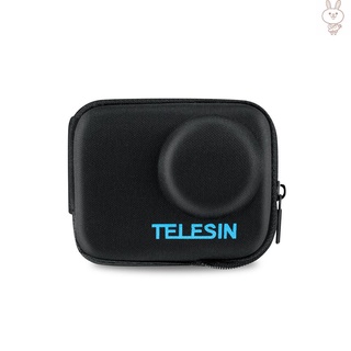TELESIN [Nuevo] funda de transporte portátil de viaje Mini funda protectora EVA con cremallera para cámara de acción DJI OSMO