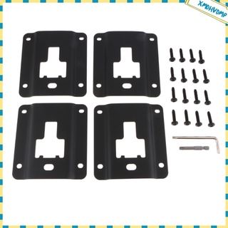 4PCS Truck Bed Box Link Tie down Brackets for 15-18 Ford Reinforcement Plate