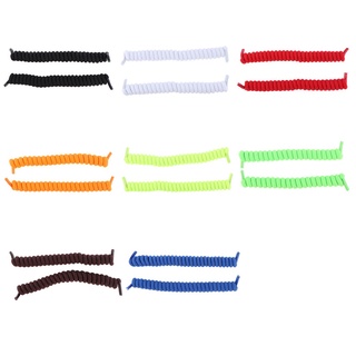 Coil Elastic No Tie Shoelaces Running Sports Twist Lazy Tieless Shoe Laces