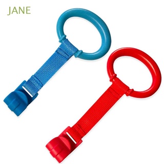 jane 2pcs 2pcs pull ring colgantes juguetes de bebé para playpen ayuda bebé soporte colgante anillo de uso general anillos de cama bebé cuna gancho