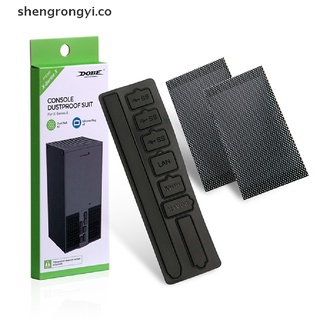 【shengrongyi】 Dust Proof Cover Mesh Filter Kit for X box Series X Game Console Accessories 【CO】