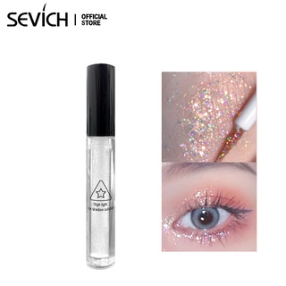 SEVICH Sombra De Ojos Líquida De Alto Brillo De Cristal Brillante Impermeable Maquillaje 1,5 G