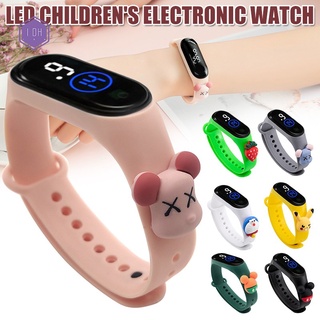 BLT LED Reloj De Pulsera Digital Deportivo Impermeable Para Niños Niñas Hombres Mujeres De Silicona