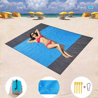 210x200cm Sand Free Beach Mat Outdoor Picnic Blanket Rug Mattress Pad