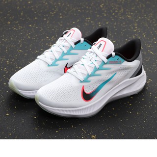 nike zoom winflo 7 blanco transpirable casual zapatos para correr nike zapatos para correr