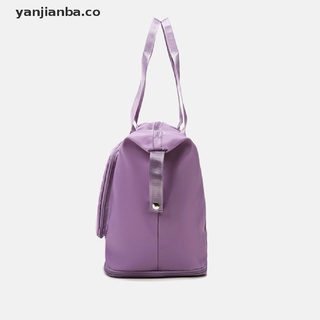 (nuevo) bolsa de viaje plegable de gran capacidad plegable de gran capacidad de las mujeres bolso de hombro [yanjianba]
