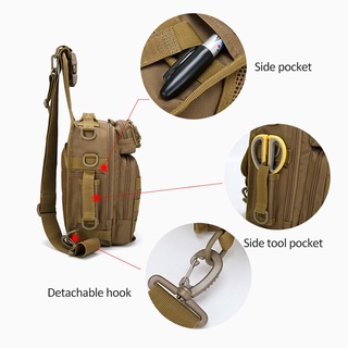 Pesca escalada bolsa de pecho tácticas al aire libre M1ilitary multifunción mochila mochila mochilas bolsa para deporte Molle Syste (3)