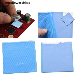 Jrco 100mmx100mmx1mm Blue Heatsink Cooling Thermal Conductive Silicone Pad Bliss