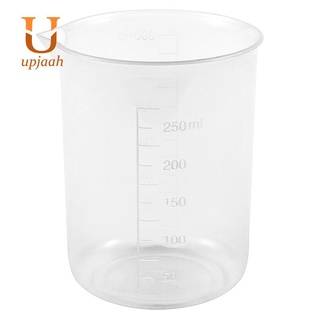 taza medidora de plástico blanco transparente de 250 ml para harina líquida