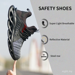 Zapatos de seguridad de alta calidad/hombres botas de seguridad deportivas/botas de seguridad/peso ligero zapatos de trabajo de seguridad pu7F
