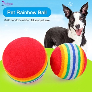 FA Pet Ball Juguete Colorido EVA Goma Perro Gato Juguetes