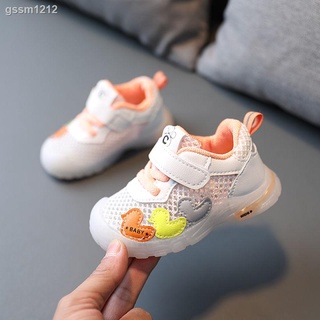 Transpirable de malla única bebé niño zapatos antideslizante suela suave bebé zapatos deportivos niños s casual zapatos de 0-1-3 años de edad 2 pequeños zapatos blancos