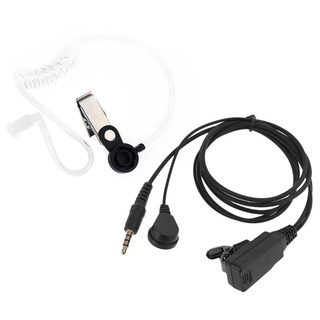 gd 3.5mm air tube auriculares con micrófono auriculares para xiao mi mijia 1s walkie talkie dos vías radio