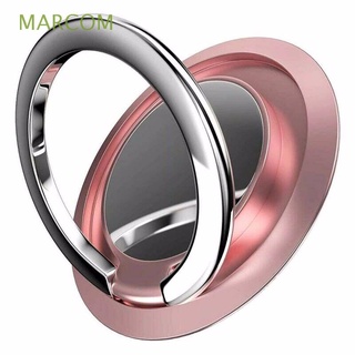 MARCOM Universal Phone Finger Ring Holder Foldable Back Sticker Pad Mobile Phone Stand Unniversal Stand Grip for Phone Car Magnetic Mount Phone Holder Adjustable Cell Phone Bracket/Multicolor