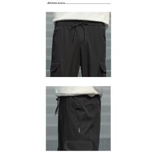 streetwear hip hop negro harén pantalones de los hombres cintura elástica punk pantalones con cintas casual slim jogger pantalones de los hombres hip hop pantalones (9)