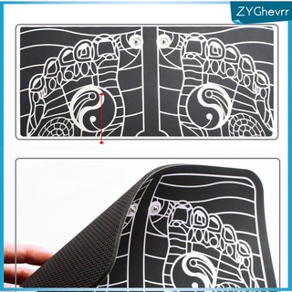 portátil eléctrico masajeador de pies alfombra cojín plegable 6 modos 3.7v (8)