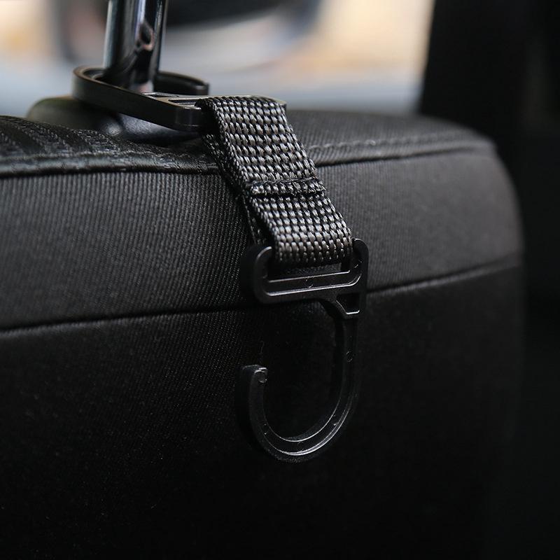 4pcs universal interior del coche accesorios auto coche asiento trasero reposacabezas colgador soporte ganchos clips