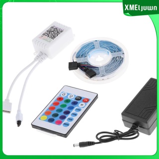 LED Strip Lights 24 Key Remote Bluetooth Remote for Living Room Dorm Decor (6)