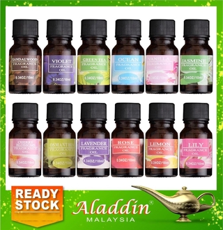 Aladdin 12 planta Natural 10ml aromaterapia fragancia aceite esencial difusor de aire humidificador 12G4