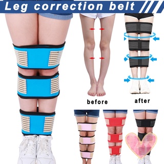 Nova 3 unids/set Corrector de piernas transpirable O/X-piernas Corrector de postura de pierna corrección vendaje cómodo cinturón enderezado para mí mujeres