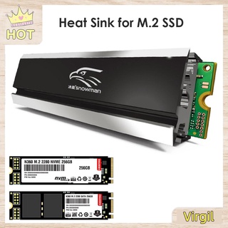 M.2 2280 SSD disipador de calor enfriador térmico almohadilla de estado sólido radiador de disco duro (6)