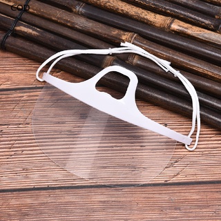 [cod] reused transparente anti-niebla anti-saliva boca escudo plástico cubierta boca caliente