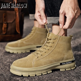 JANE HARLOWBotas de Dr. Martens botas de hombre botas de trabajo Retro de moda Casual para hombre (1)