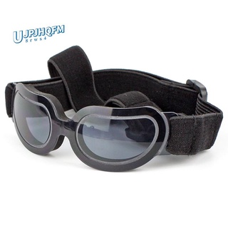 Stylish and Fun Pet Dog Puppy Uv Goggles Sunglasses Waterproof Protection Sun Glasses for Dog--Bright Black