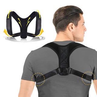 Corrector De Postura Unisex Ajustable Para Espalda Y Hombros/Soporte Espinal