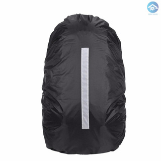 nylon a prueba de polvo impermeable cubierta de lluvia reflectante walker bolsa de viaje cubierta de lluvia para mochila de 25-45l