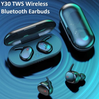 Y30 Tws Mini Bluetooth 5.0 Auriculares Auto Led Parada