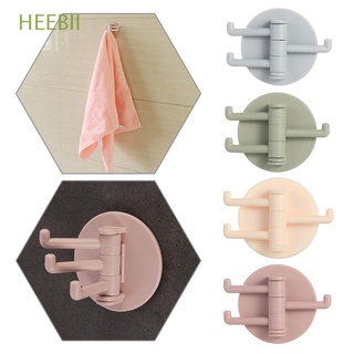 heebii útil gancho giratorio accesorios de cocina soporte de ropa de baño ganchos sin costuras pasta hogar percha multifuncional toallero