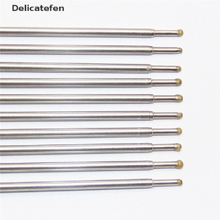 [Delicatefen] 10 piezas de recambio para bolígrafos de tinta mediana y negra WF (4)
