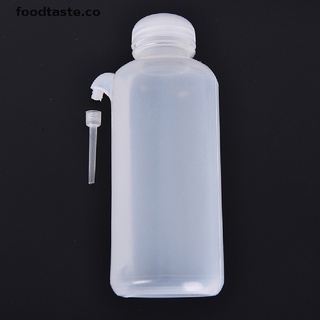 [foodtaste] 500 ml difusor de tatuaje botellas tubo lateral lavado exprimir botella verde jabón contenedor [co] (7)