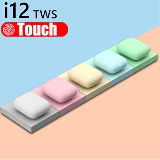 I12 audífonos inalámbricos color Pastel Bluetooth Inpods 12 Para Android/Iphone
