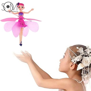 Muñeca Voladora De Hadas Para Niñas Juguete Mágico Ala Infrarroja Control De Inducción Niño Princesa Con Mando A Distancia (7)