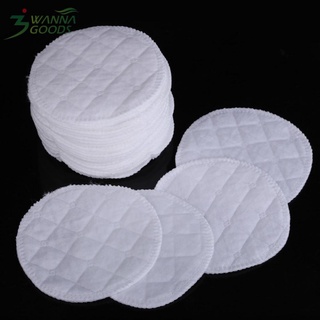 almohadillas suaves de algodón absorbentes lavables reutilizables para lactancia materna