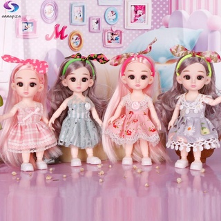Muñeca Barbie de pvc vestido de regalo juguete Barbie regalo Linda muñeca Princesa (1)