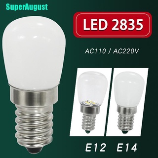 SA Mini E14 E12 COB luz LED Blub 2835 SMD lámpara para refrigerador nevera congelador