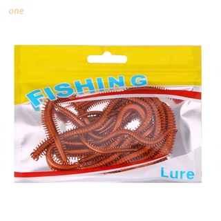 one 10 Pcs/bag Bionic Bait Artificial Sea Worms Soft Fishing Bait Realistic Fish Smell Lure Fishing Tackle