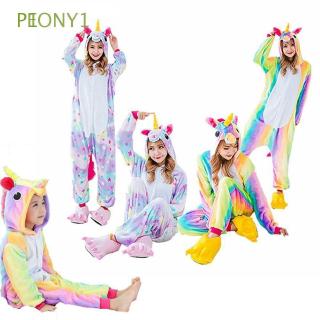 dibujos animados animales niños pijamas unicornio ropa de dormir arco iris pijama cosplay disfraz