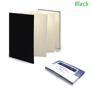 Negro 300gsm acuarela almohadilla manual boceto cuaderno de papel para dibujar registro artista estudiante suministros